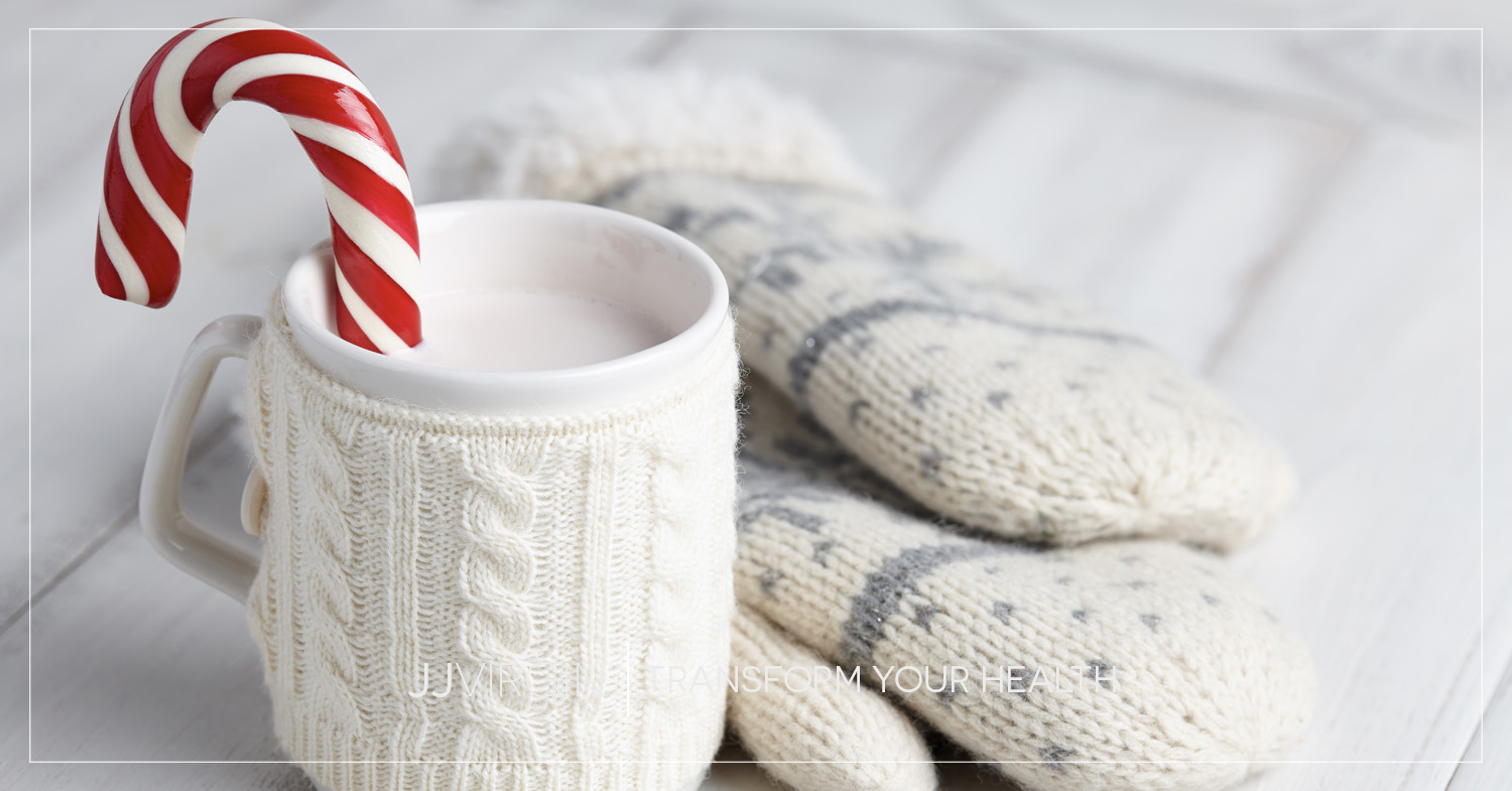 Recipe: 12 Days Of Shakes - Candy Cane Hot Cocoa - JJ Virgin