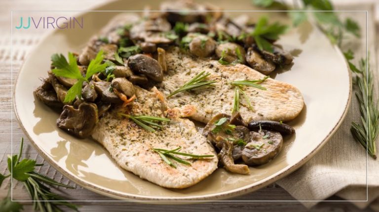 Recipe Turkey Cutlets With Marsala And Shiitake Mushrooms Jj Virgin