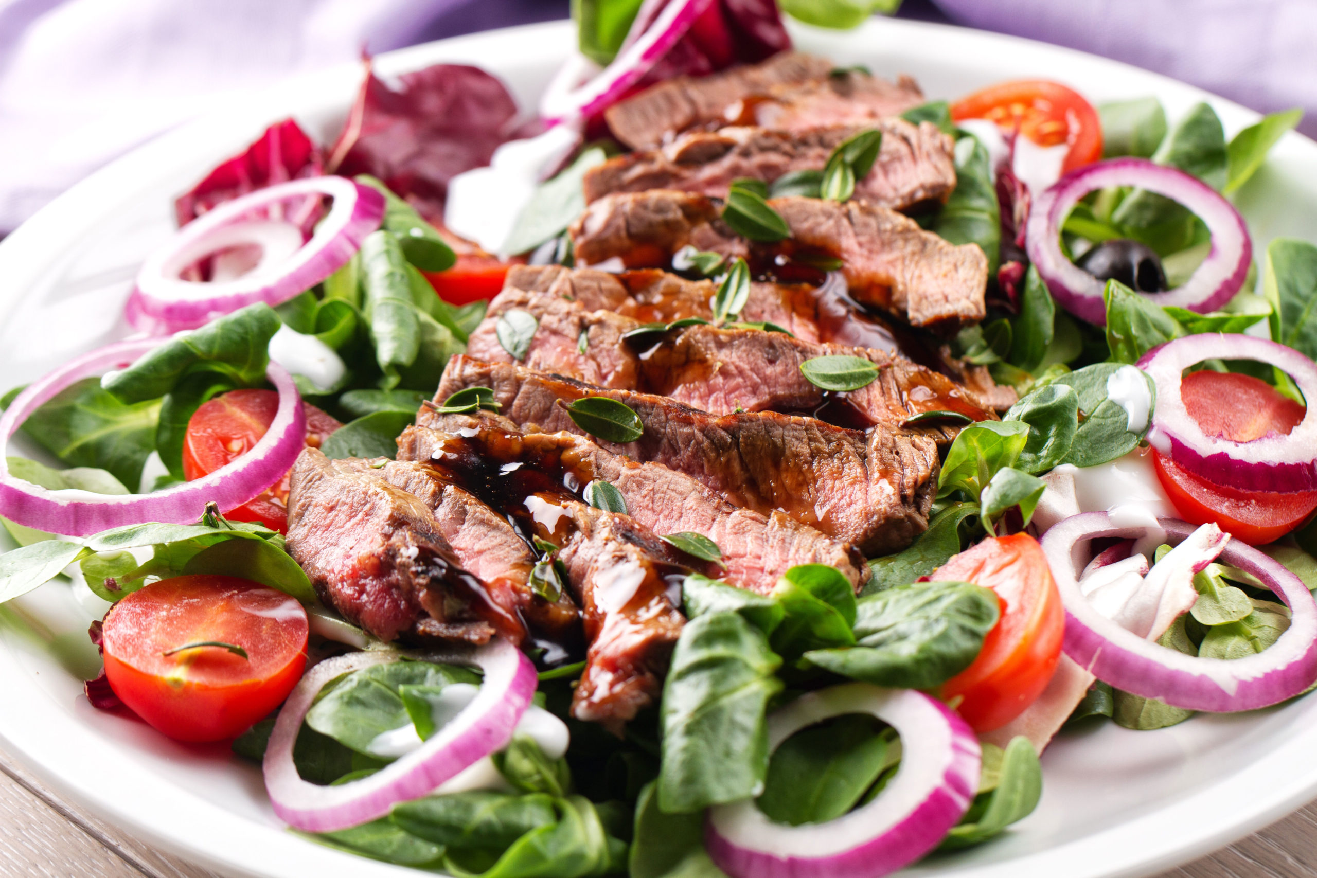 Tangy Beef Salad