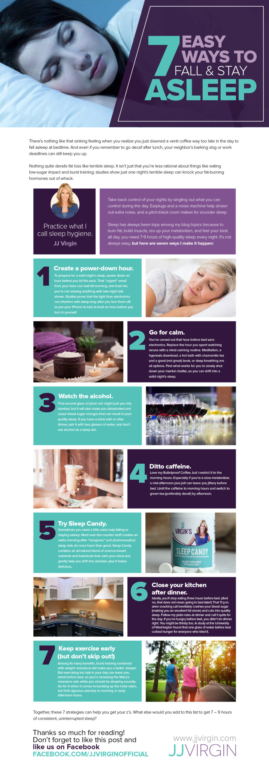 7 Easy Ways to Fall & Stay Asleep