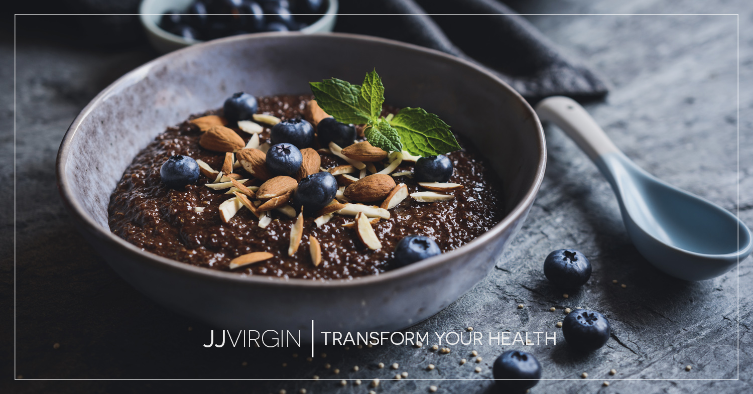 Recipe: Chocolate Quinoa Porridge with Almonds & Blueberries