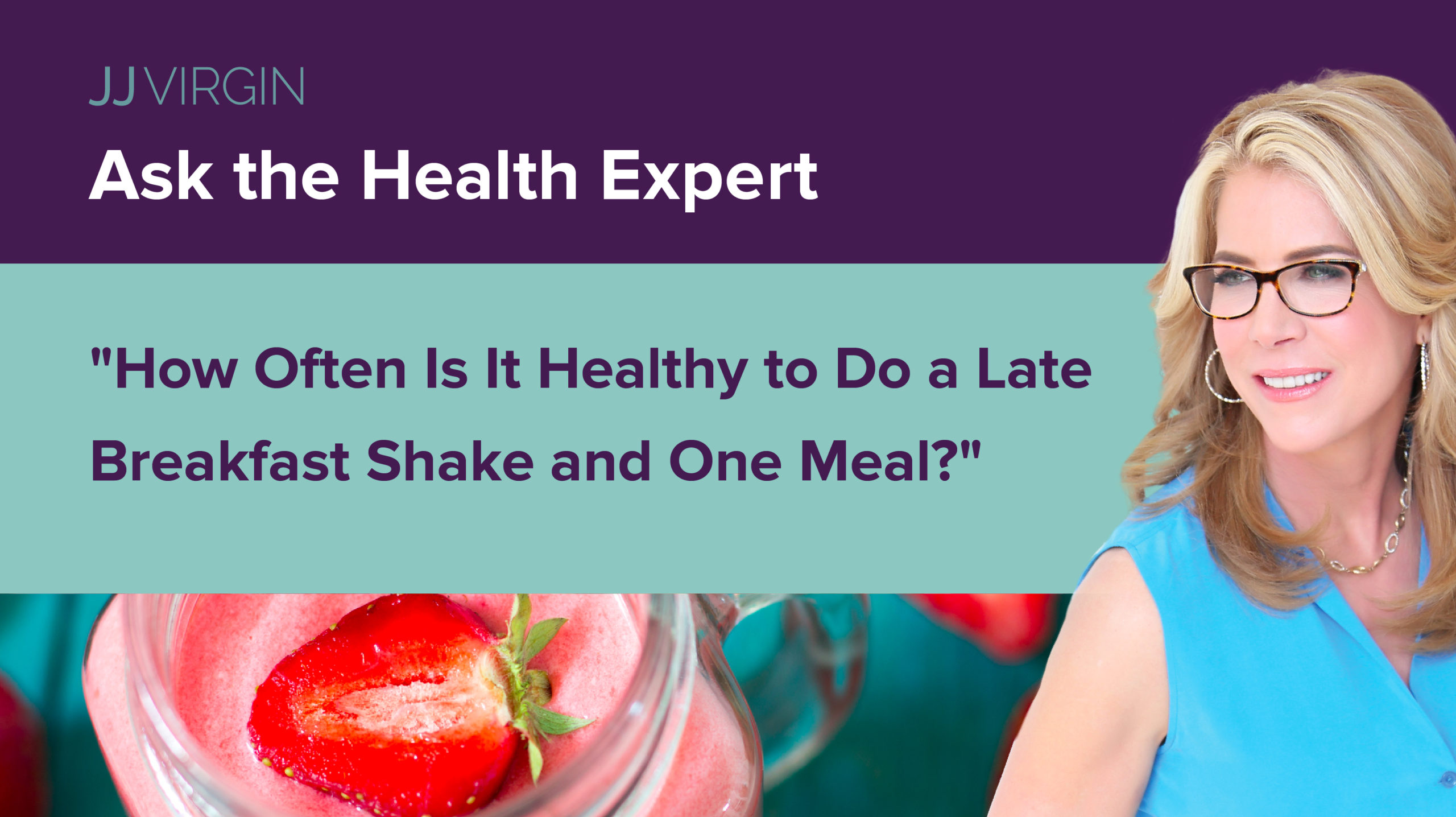 How Often Is It Healthy to Do a Late Breakfast Shake and One Meal? | Ep. 21