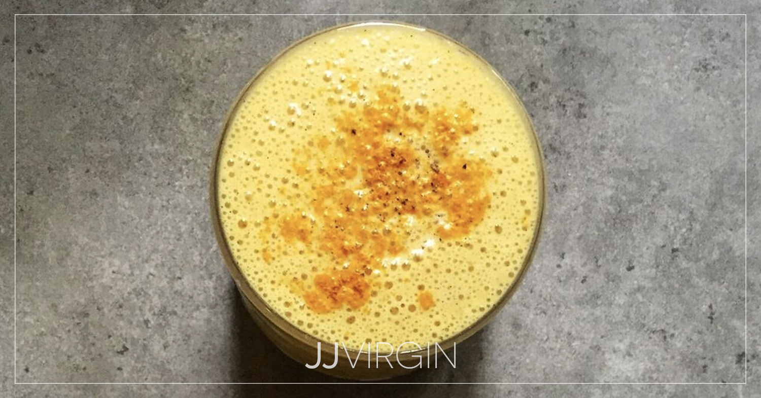 Recipe:  Golden Milk Turmeric Smoothie (The Ultimate Inflammation Fighter)