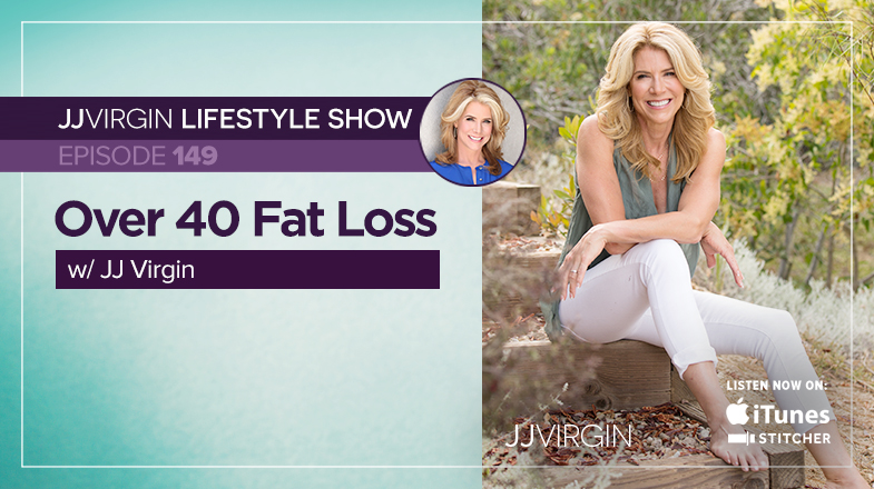 Get Rid of Over 40 Fat with JJ Virgin | Ep. 149