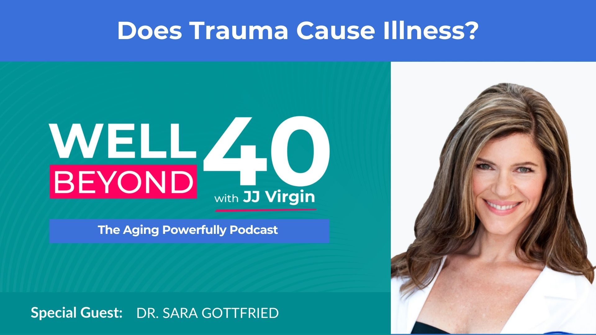 Does Trauma Cause Illness? with Dr. Sara Gottfried | Ep. 639